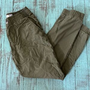 Old Navy Olive Green Boys Joggers